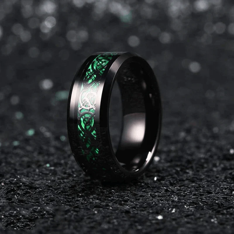 Dragon Pattern Ring - Image 5