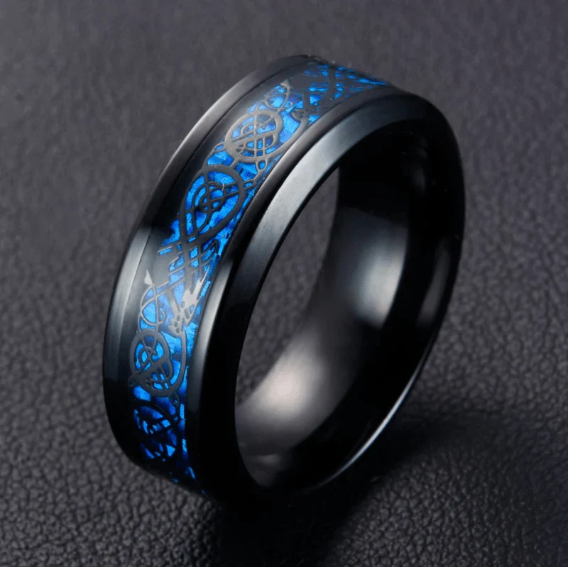 Dragon Pattern Ring - Image 7