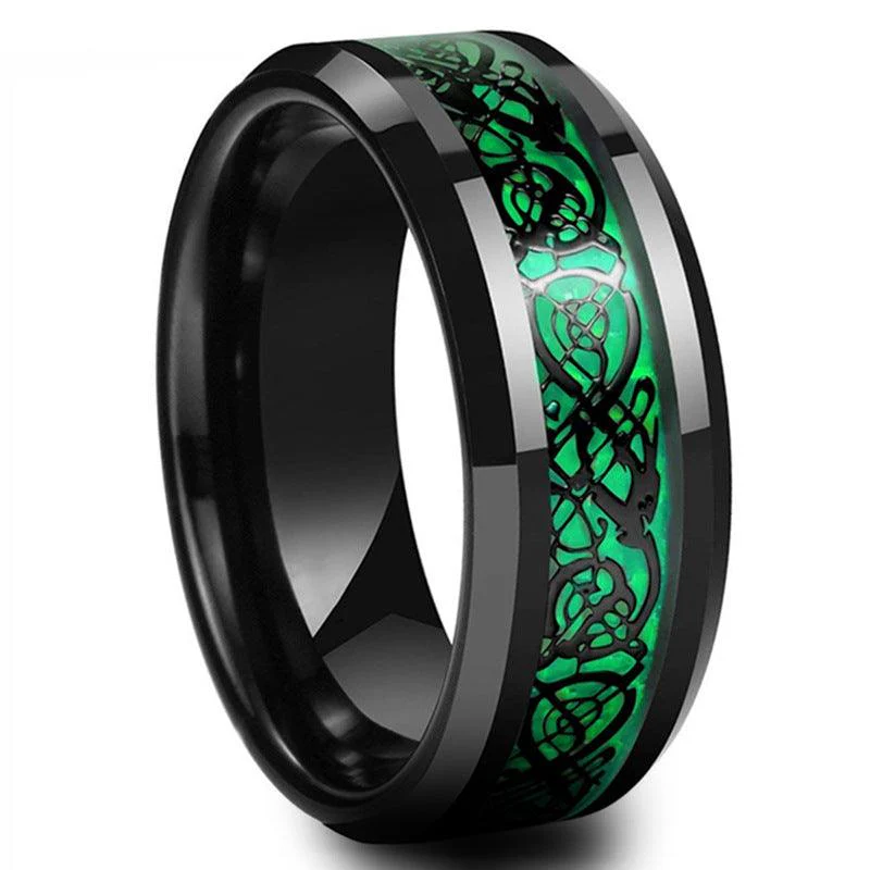 Dragon Pattern Ring - Image 9